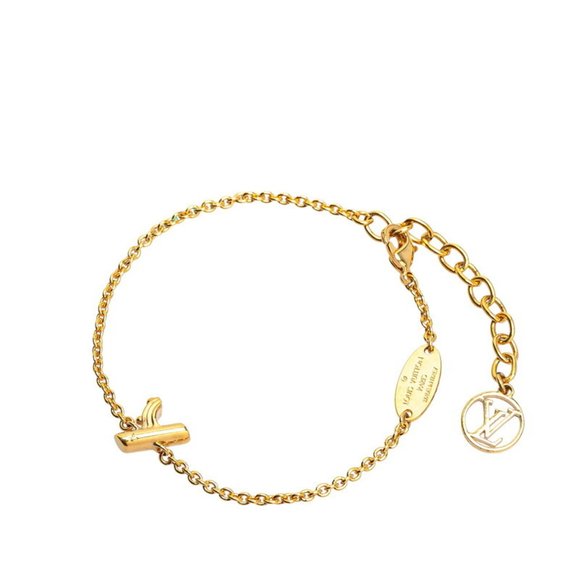 LOUIS VUITTON Gold Charm Bracelet - Picture 2 of 6